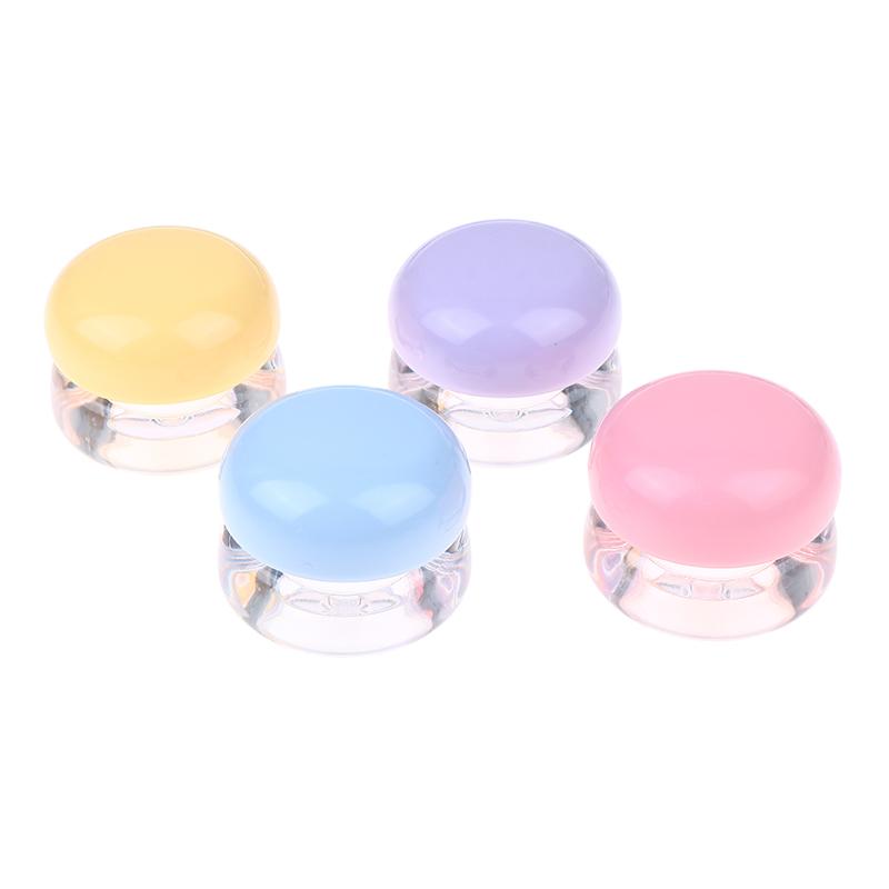 5G Mini Cosmetic Empty Jar Pots Makeup Skincare Container Face Cream Box Lip Balm Box Refillable Lips Glaze Container Travel