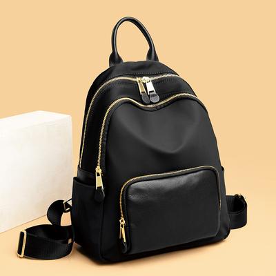 Echtes Leder Rucksack Oxford Frauen Rucksack Luxus Schulter Tasche Weibliche Mode Rindsleder Reise Rucksack Neue Damen Casual Tasche