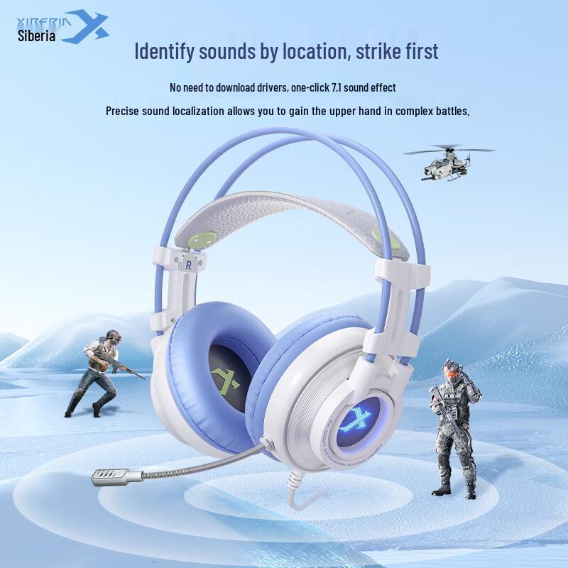 XIBERIA K9 Pro 7.1 Surround Sound Gaming Headset