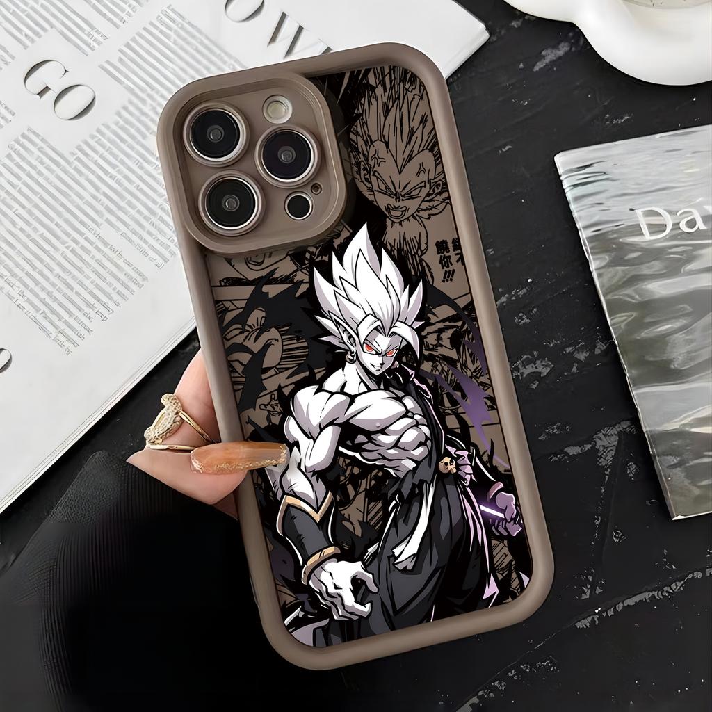 Black Anime Super Saiyans Hot Phone Case For IPhone 17e 17 16e 16 15 14 13 12 11 Air Pro Max Mini XR XS Plus Soft TPU Back Cover