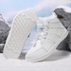 Plush Lined Kids' Cotton Snow Boots with Soft Rubber Sole - Warm, Wear-Resistant, Cold-Proof for Boys and Girls.