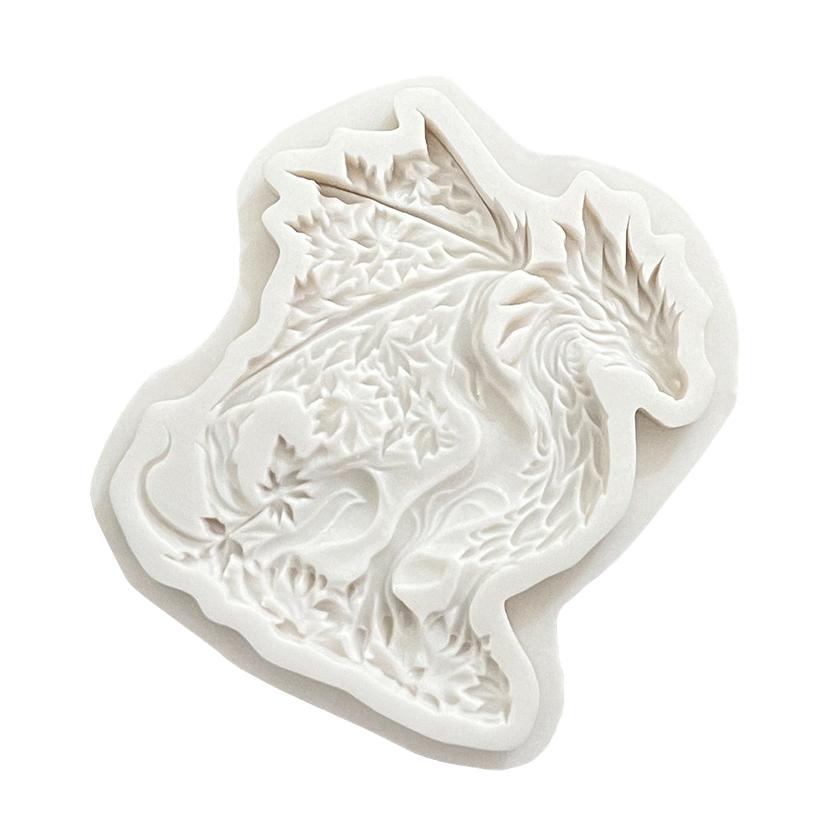 Dragon Silicone Cake Baking Mold Sugarcraft Chocolate Cupcake Resin Tools Fondant Decorating Tools