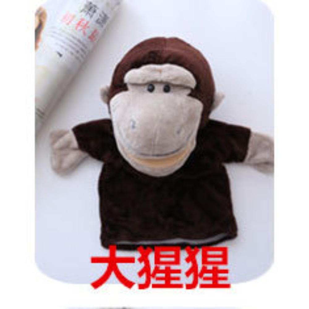Ventriloquism Animal Hand Puppet Doll Mouth Can Move Parent-child Game Storytelling Cartoon Gloves Doll Can Open Mouth