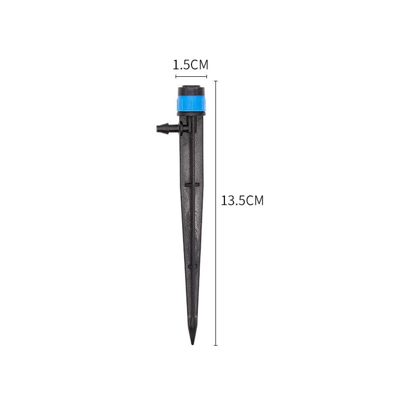 Garden Irrigation Sprinkler: 13.5cm Ground Plug 360° Spring Micro Sprayer