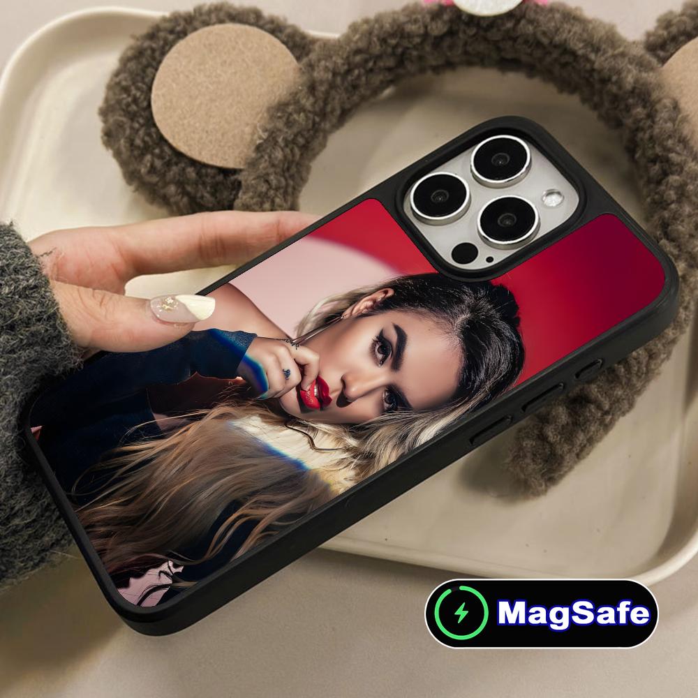 Karol G Latino Mobile Cell Phone Case for iPhone 17 16 15 14 13 12 11 Air Pro Max Plus Magsafe Matte Surface Colorful Cover