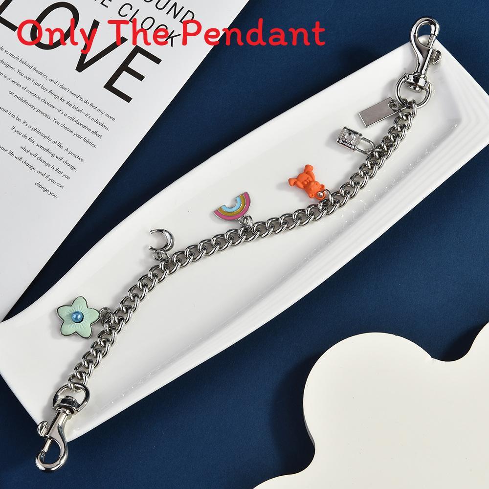 Summer Fruit Pendant Bag Charm With Metal Chain For Fashionable Women