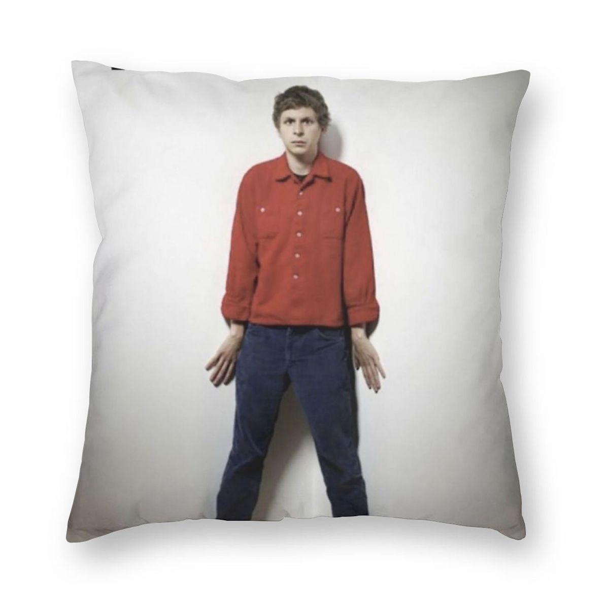 Michael Cera Woah Mamasita Square Pillowcase Polyester Linen Velvet Creative Zip Decorative Home Cushion Cover 30x30cm