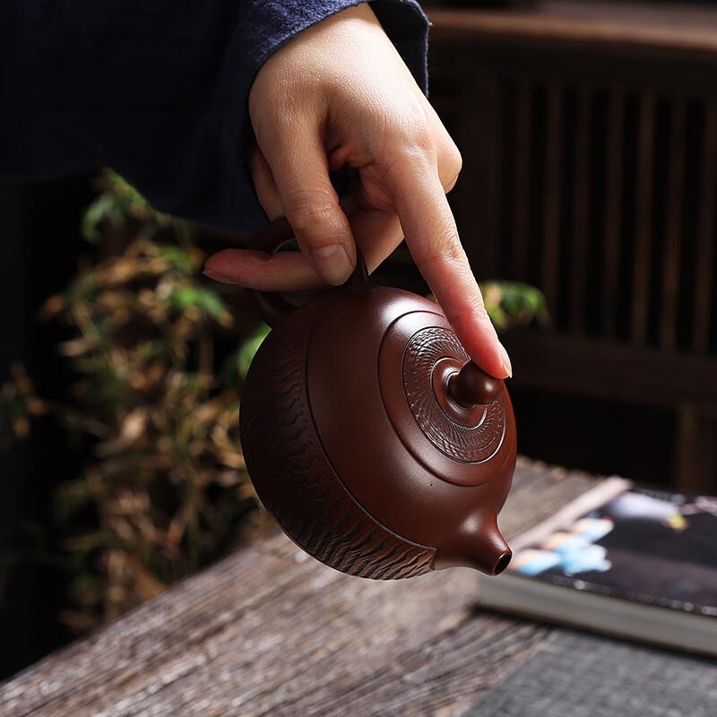 SHIJIANA Purple Clay Xishi Teapot