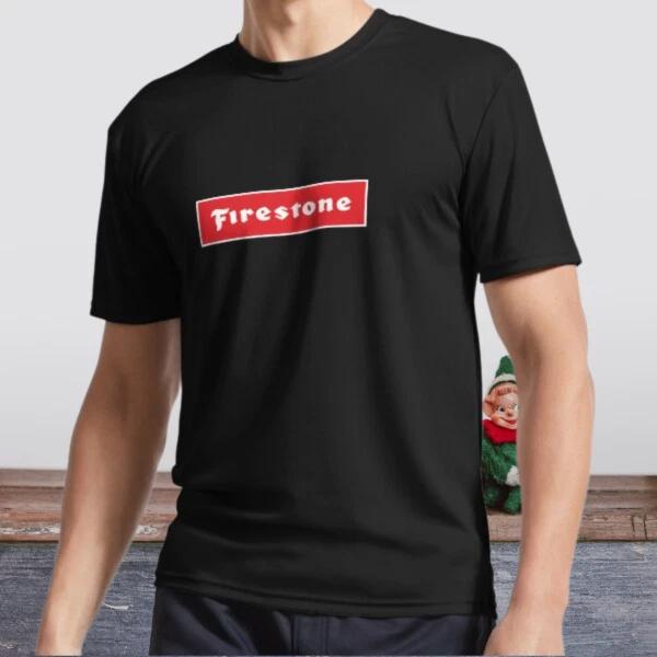 New Shirt firestone tire and rubberActive Logo T-Shirt Funny Size S to 5XL