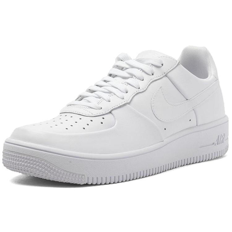 New Nike Air Force 1 Ultra Force Lthr White/White White 845052-100