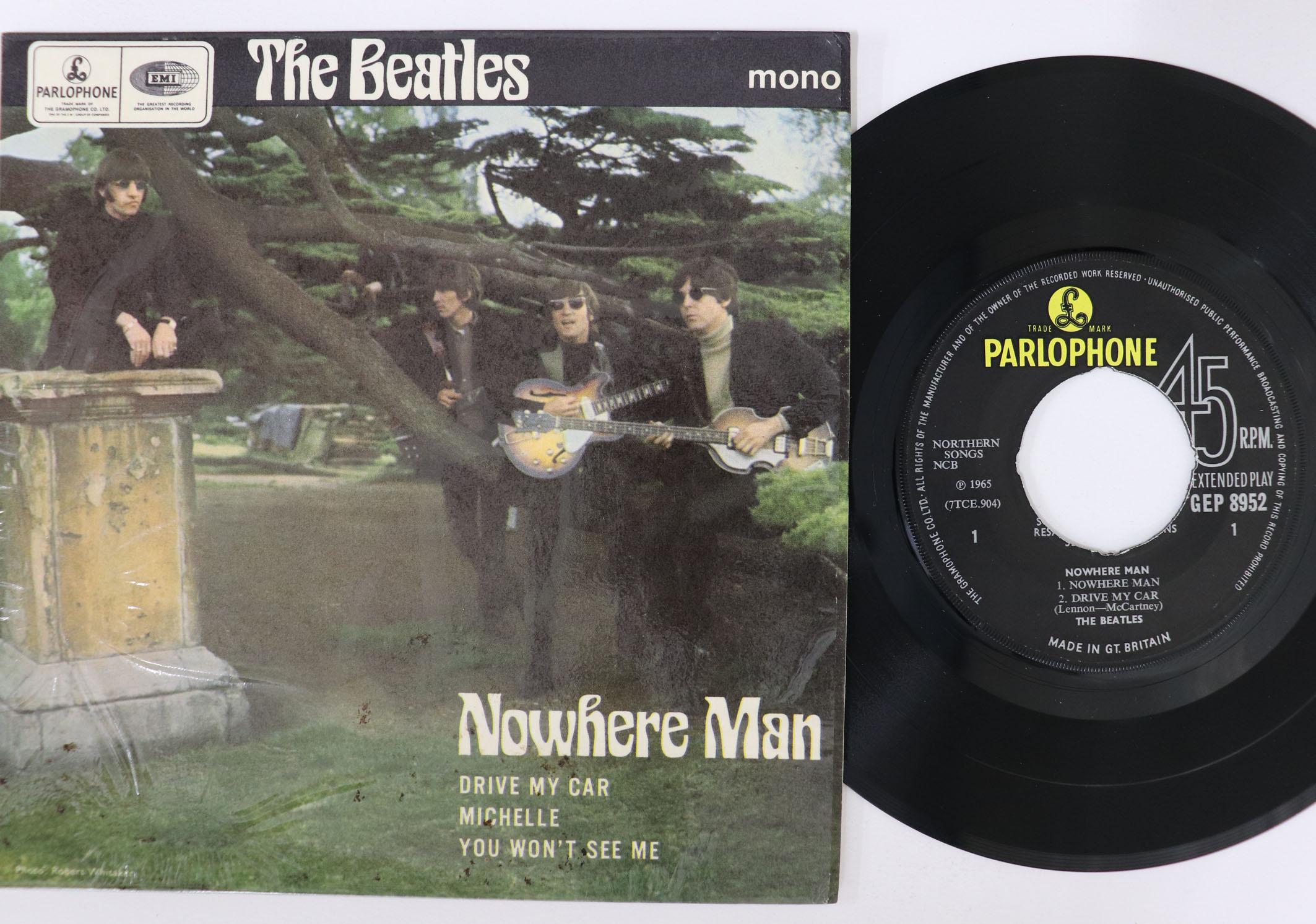 

7inch Record BEATLES Nowhere Man GEP8952 PARLOPHONE 1966 UK Rock Used