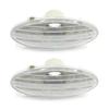 2pcs Car Side Turn Signal Lamp Fender Marker Lights Cover 26160-89900 For Nissan Cube Juke Leaf Note Micra X-TRAIL March