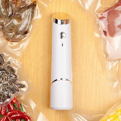Vacuum Sealing Machine with Reusable Bags Touch Control Compact Design Portable Rechargeable Handheld Vacuum Sealer