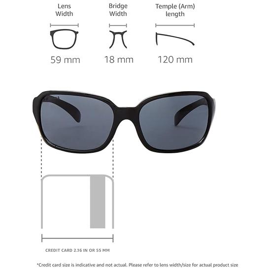 Fastrack UV-beskyttede Gradient Bugeye-solbriller for kvinner