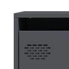 Highboard Anthracite 39x35x103.5 Cm Steel