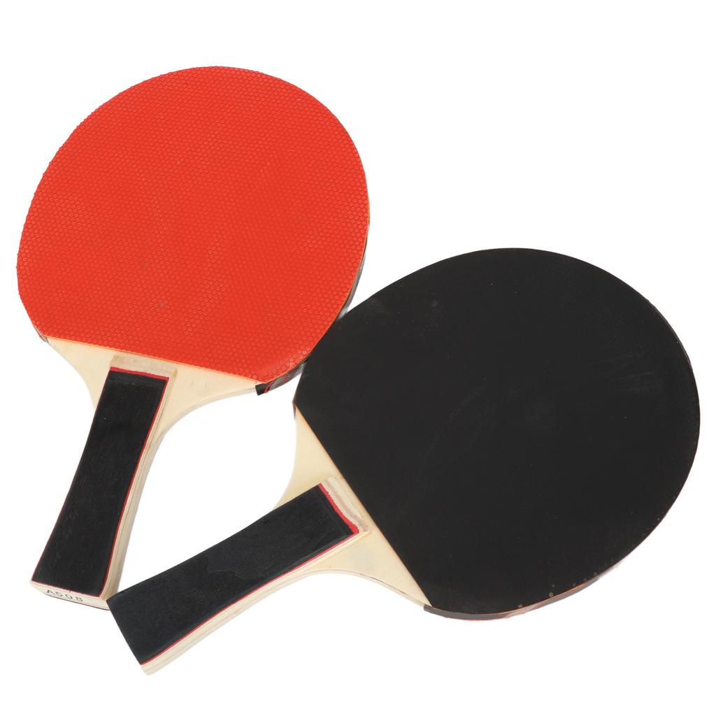 REGAIL 08 Balls Paddles Set Table Tennis Handshake Racket Set for Home Entertainment