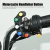 Motorcycle Handlebars Control Switch 5 In 1 Multi Function Headlight Turn Light Horn Switch for 2.2cm Handlebars