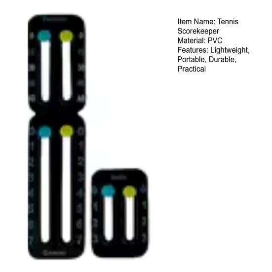 2 Stück Scorer für Tennisschläger und Padel Einfach montierbar Kleines Anzeigetafel Zähler Tragbarer Punktzähler zum Aufzeichnen von Punkten Spielen Sätzen