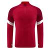 Long Sleeve Half-Zip Soccer Training Set Kids Adults Winter Sportswear Running Fitness Outfit