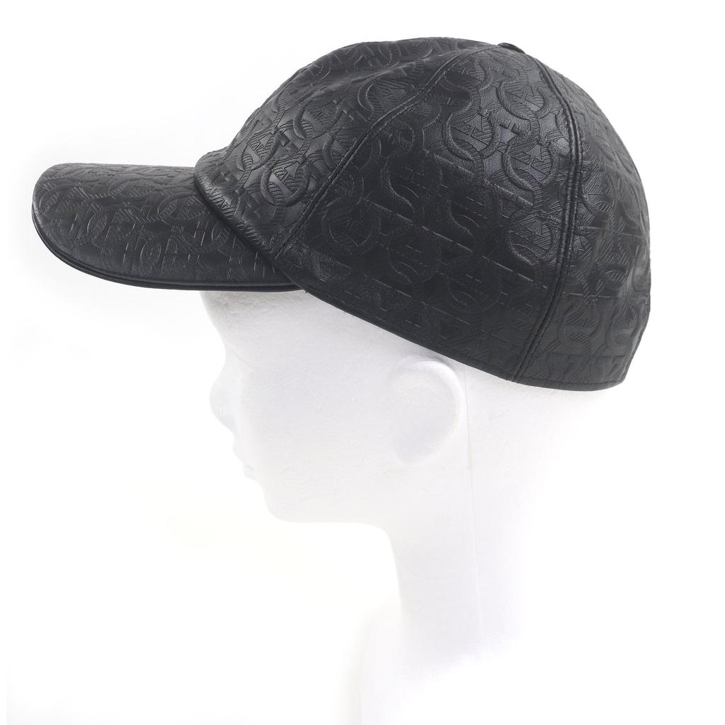 Excellent Salvatore Ferragamo Gancini All-over Print Baseball Cap Used