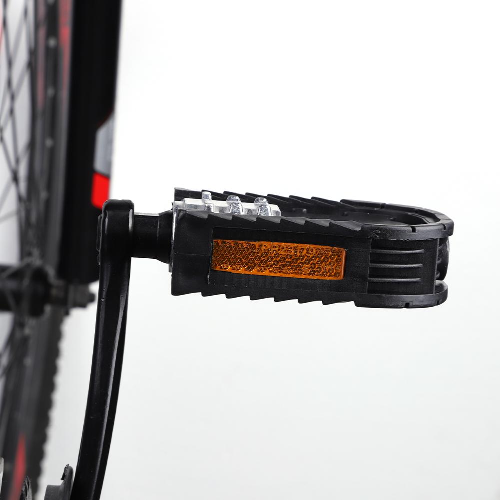 Bicycle Folding Pedals with Safety Reflective Sheet Bicycle Flat Pedals Non-Slip Universal Foldable Pedals Bicycle Accessories