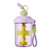 580ML/520ML Water Bottles With Straw Straw Dust Cap Drinking Cup High-capacity Leak-proof Cocktail Blend Shaker Cups
