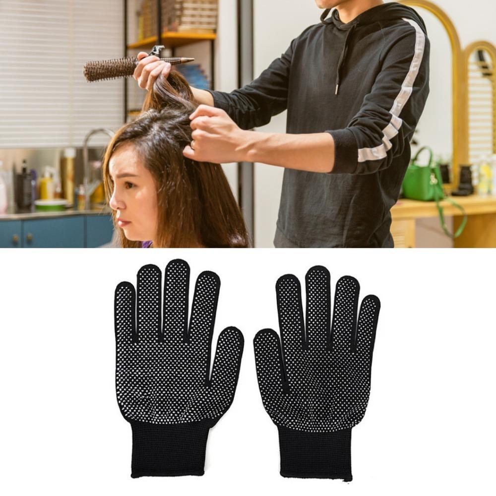 Non-Slip Heat Avoid Gloves Professional Curling Iron Gloves Heat Proof Gloves Salon Use