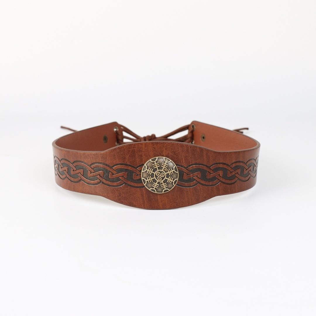 Викингская Хэллоуинская Косплей Повязка на Голову Средневековый Рыцарь Ренессансная Повязка на Голову Изысканная Повязка на Голову Унисекс