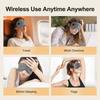 Heated Eye Masks For Dry Eyes USB Rechargeable Adjustable Heat Massage Eyemask Relieve Eye Strain Office Home Sleeping Eyeshade