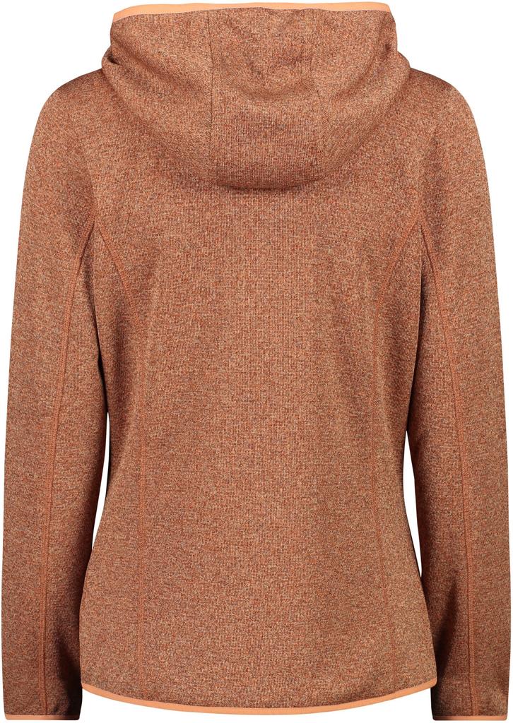 Куртка CMP Woman Fix Hood Jacket (30H5856) Флисовая куртка Woman Fix Hood (30h5856-02ct) tangeri-salmone