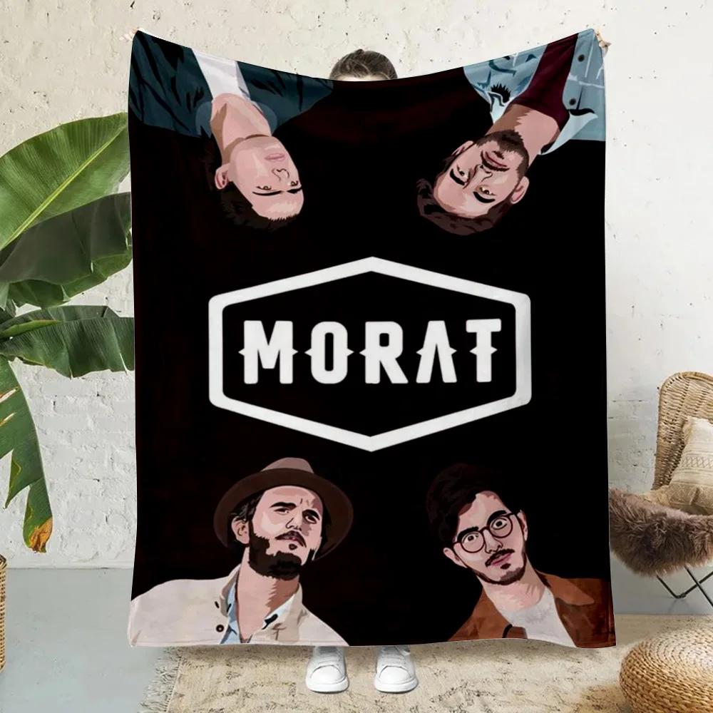 Morat Music Band Printed Blanket Picnic Blankets Warm Blanket Soft and Comfortable Blanket Home Travel Birthday Gift