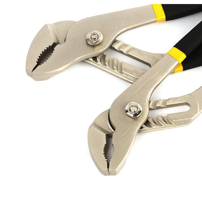 Adjustable Industrial Water Pump Pliers - Multifunctional Pipe Wrench & Repair Tool