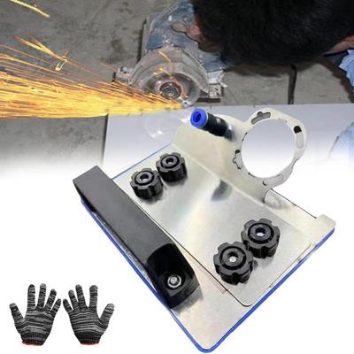 Angle Grinder Holder 45 Degree Metal Angle Grinding Tile Chamfering Bracket Angle Grinder Attachment For Plastering Carpentry