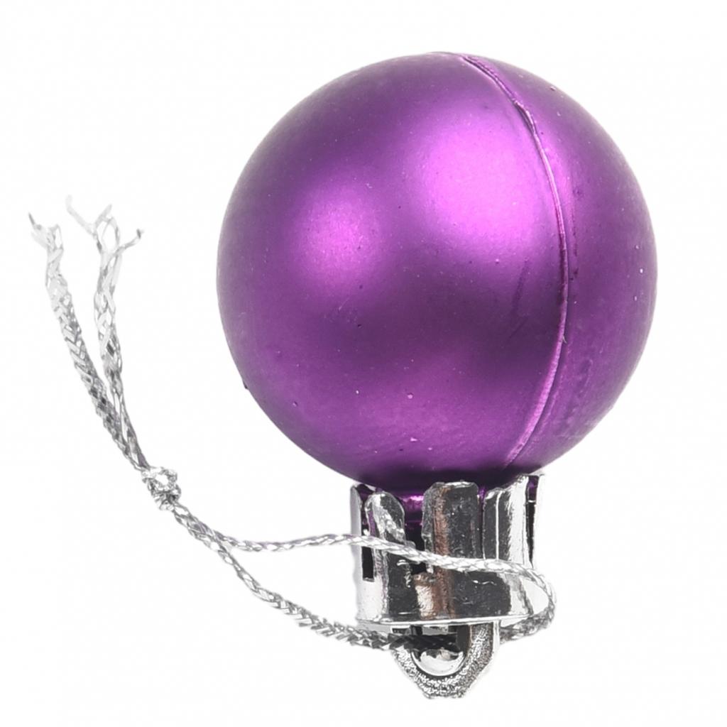 24 Pack Pink Christmas Ball Ornaments Tree Decorations for Party and Wedding