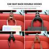 BAGC4 Car Sticker Car Multifunctional Seat Back Double Head Storage Hook Accessories For BMW E91 E92 E93 E60 F10 F30 E39 E36 E87 X3 X5