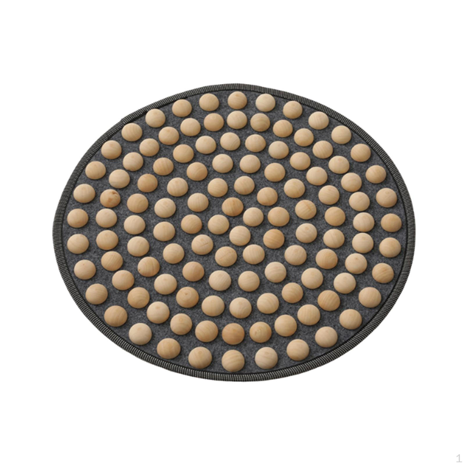 

Foot Massage Pad Wood Tool, Fitness Lightweight Pressure Point Pad, Acupressure