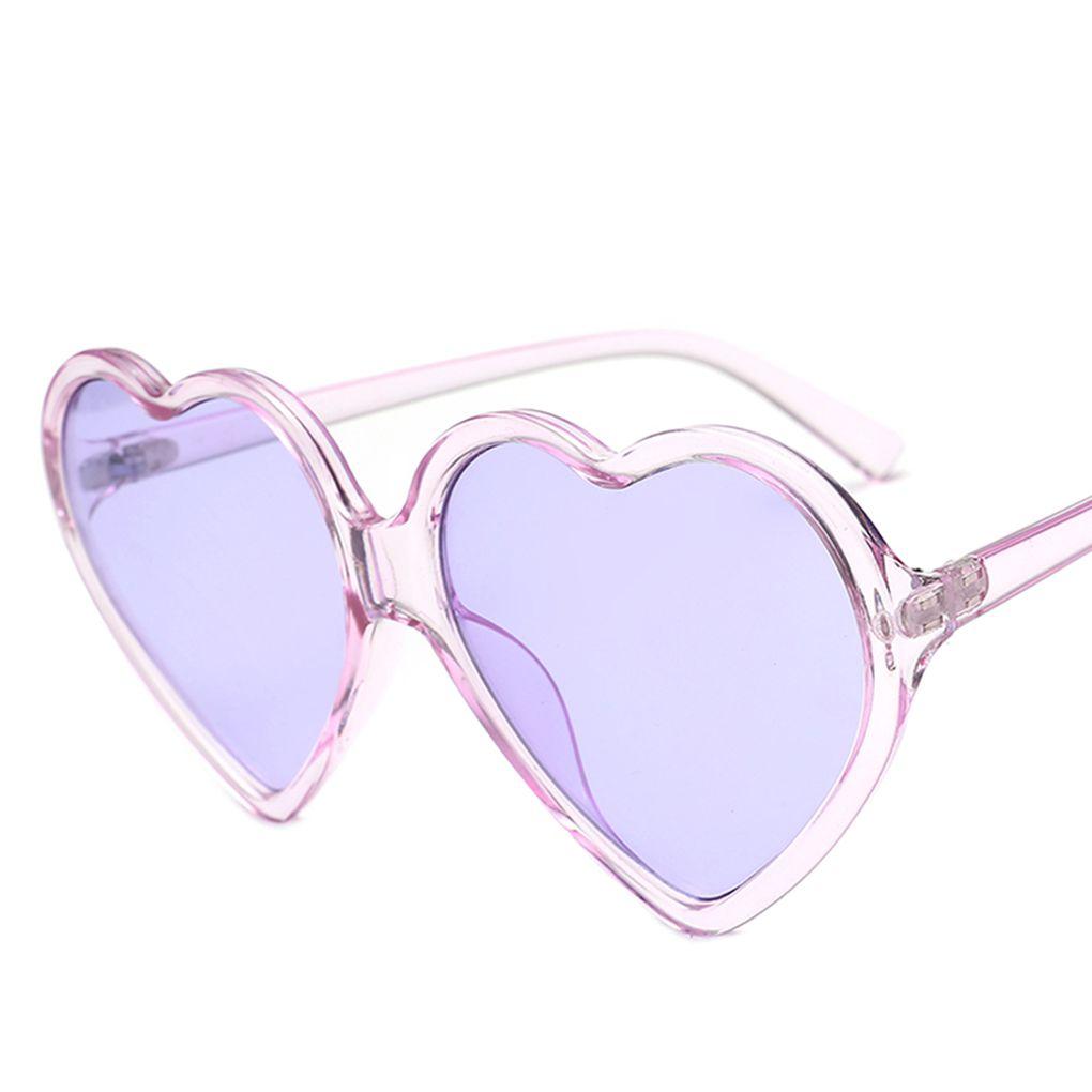Heart Women Sun Glasses Retro Love Heart Shaped Glasses Ladies Shopping Sunglass UV400
