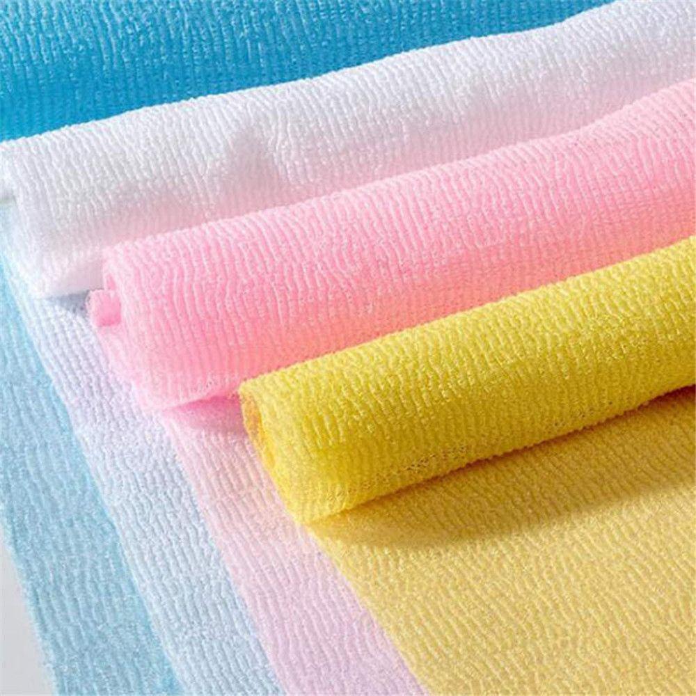 Random Color Fashion Hot Sale Exfoliating Washing Towel Scrubbing Body Cleaning Bath Shower Cloth