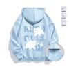 Trendiger _Haze Blue_ Katzen-Kapuzenpullover - Für Damen und Herren - Mehrzweck-Mantel für Frühling/Herbst - Cooles Modeaccessoire