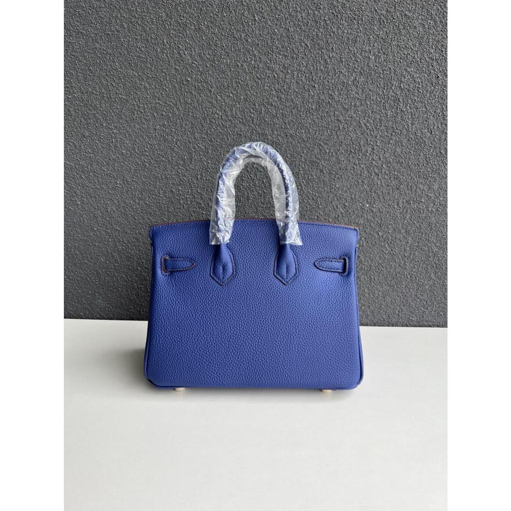 Gold Buckle Classic Fashionable Women's First-layer Cowhide Lychee Leather Handbag