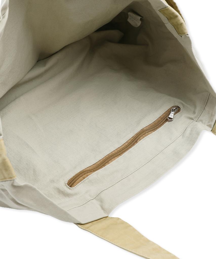 Xtonz Xta108 Ripstop Cotton Washed Tote Bag (Beige)
