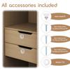8Pcs 35mm Diamond Shape Design Crystal Glass Knobs Bedroom Cupboard Drawer Pull Kitchen Cabinet Door Wardrobe Handles Hardware