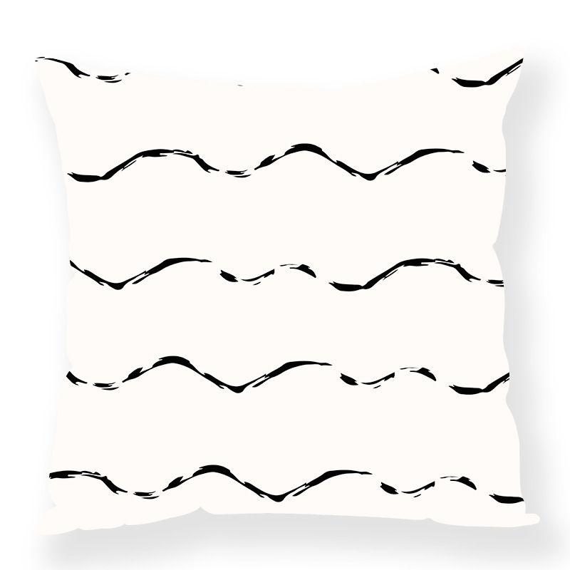 Vibrant Rainbow Print Cushion Cover For Sofa Perfect Home Pillow Case Decor