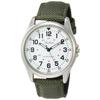Citizen QQ Zegarek na rękę Analogowy Wodoodporny Skórzany pasek QB38-304 Męski Zielony