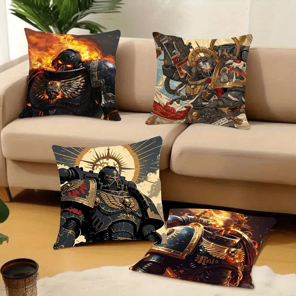 HOT Games W-WarhammerS Pillow Case Home Decor Throw For Sofa Bed Car Room Decor Gift Idea