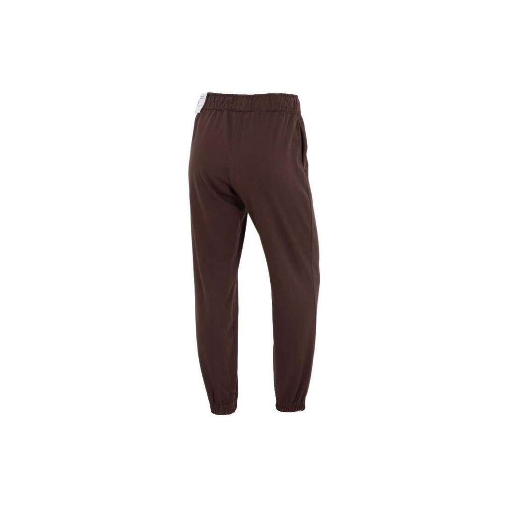 New Nike Knitted Sports Pants Women's Brown DM6420-237