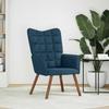 Relax Chair Blue Velvet