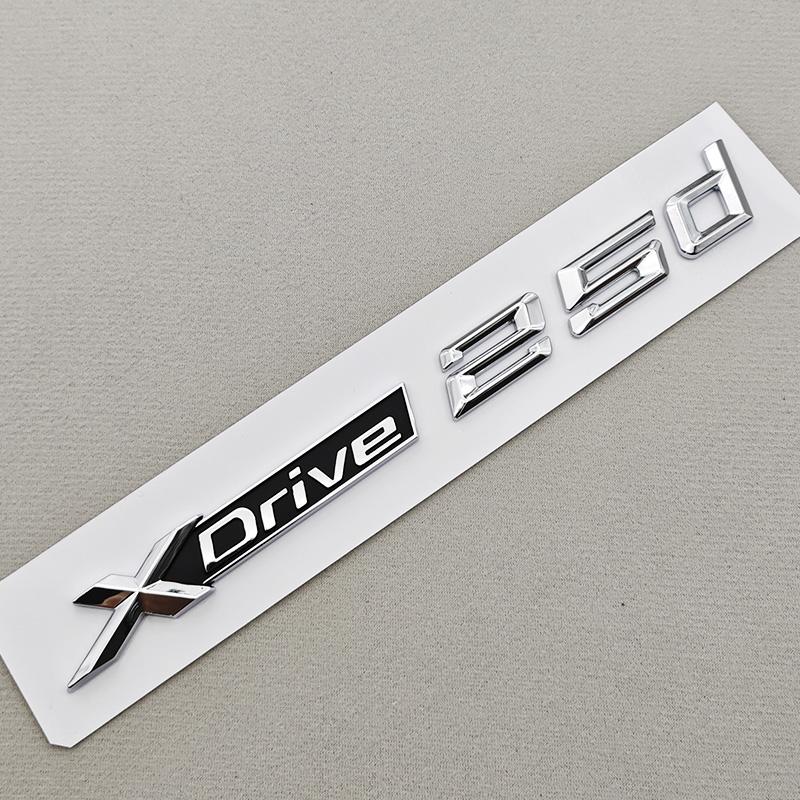 3D ABS Litery Logo Samochodu X1 XDrive 20i Emblemat Tylny Bagażnik Błotnik Boczne Naklejka Emblematyczna Dla BMW X1 X2 X3 XDrive Więcej Akcesoriów Samochodowych