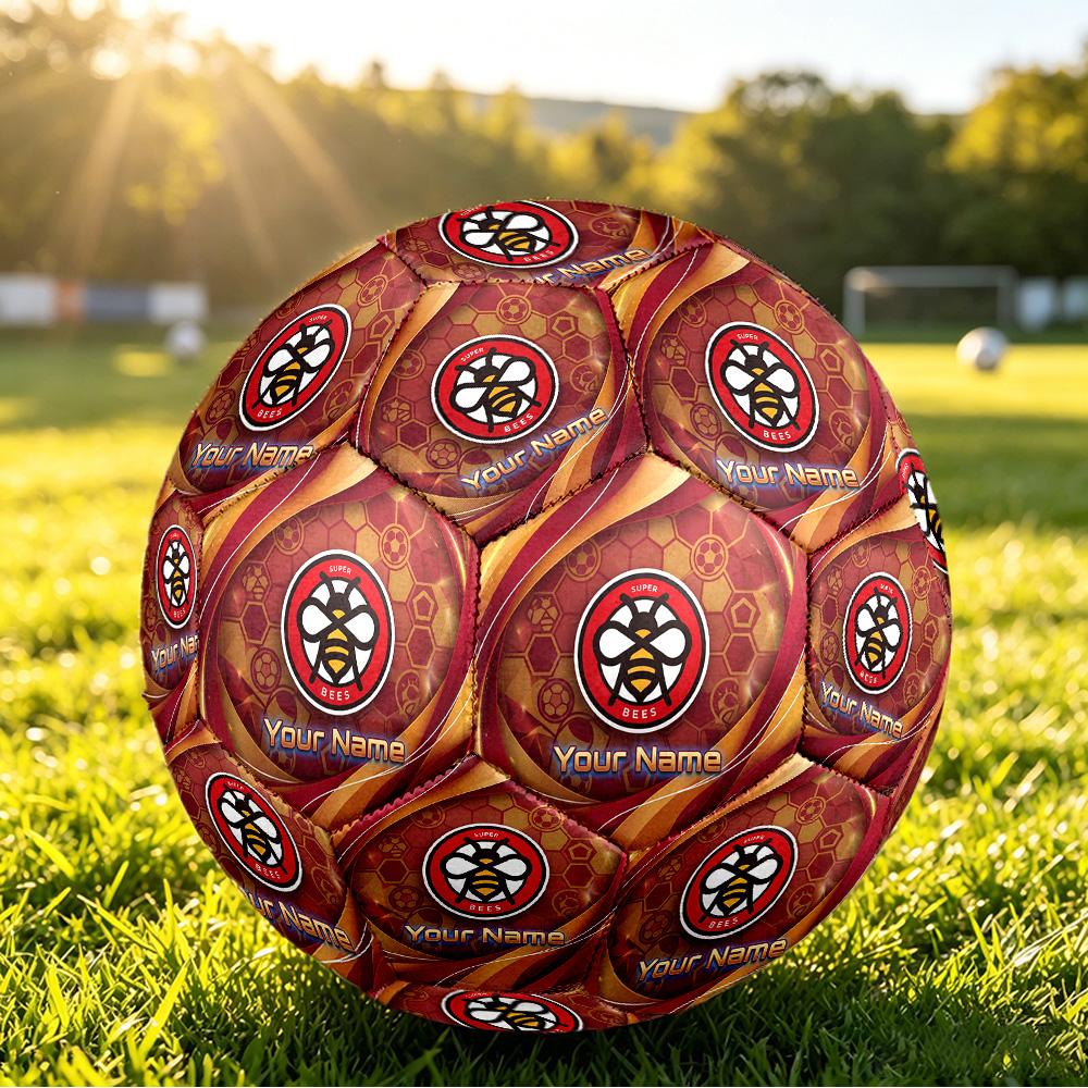 Personalized Size 5 Football Brentford Football Pattern Outdoor Game Sports Ball Gift
