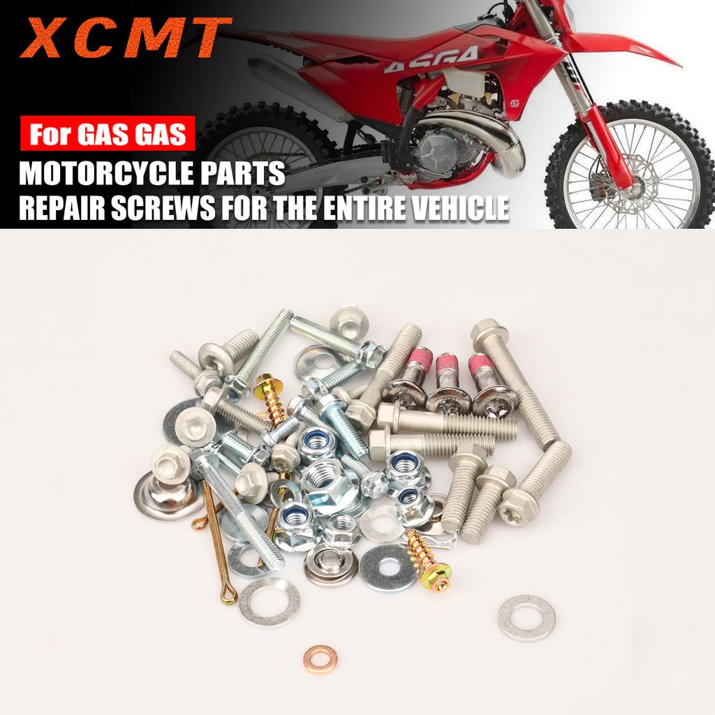 Motocross Fender Fairing Bolt Kit For GAS GAS 125-501 EC EX MC Series 2003-2025 Full Screw Fastener Set Parts